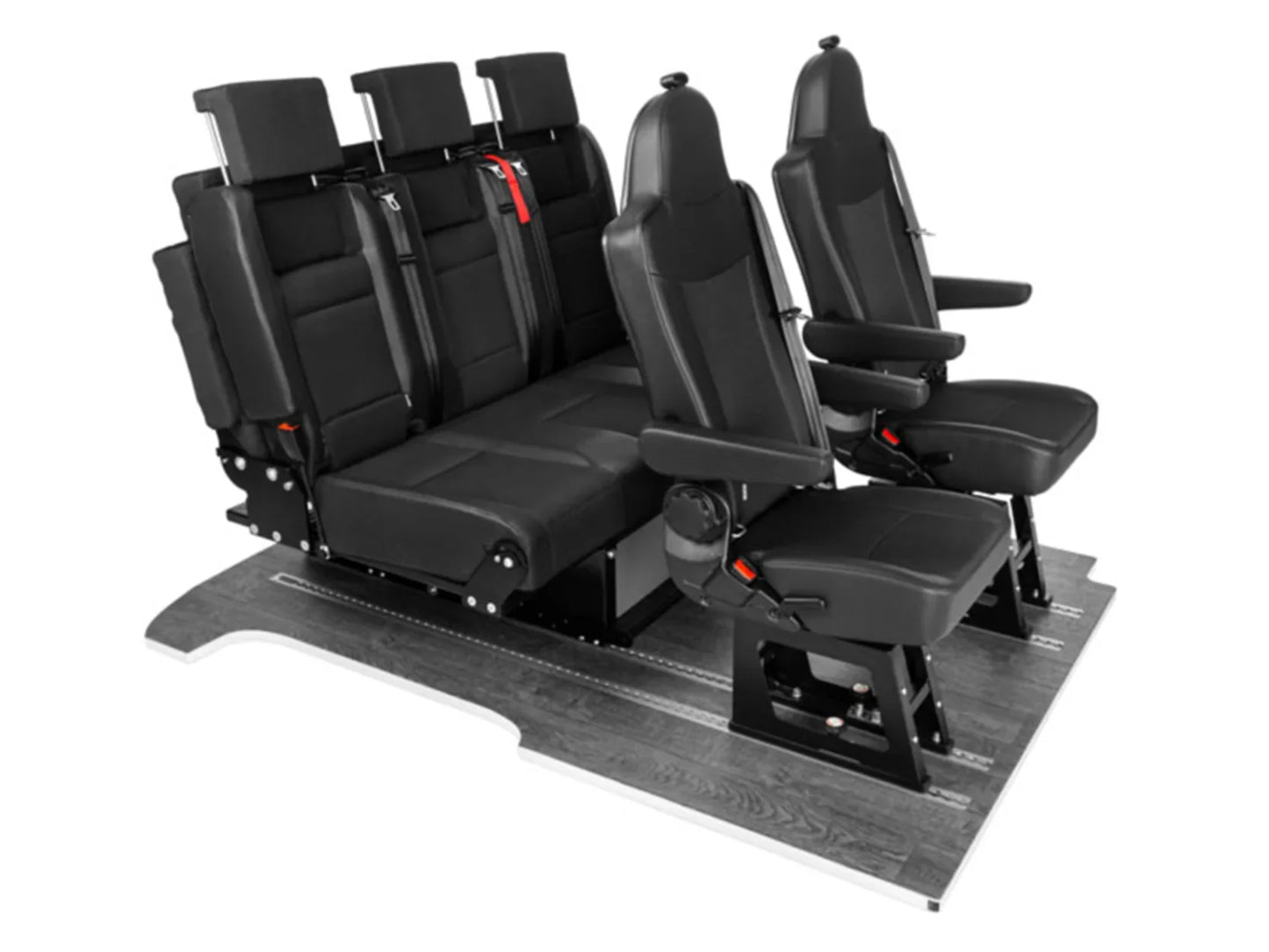 MobiFrame Sprinter SafeTrack Composite SmartFloor System