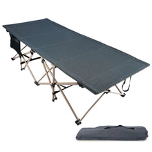 Load image into Gallery viewer, Extra Wide Folding Camping Cot for Adults