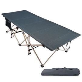 Extra Wide Folding Camping Cot for Adults