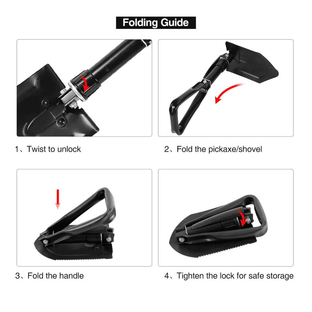 Military Folding Camping Shovel