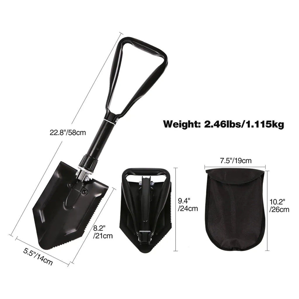Military Folding Camping Shovel