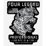 K9 Professional | One Bite At A Time Decal