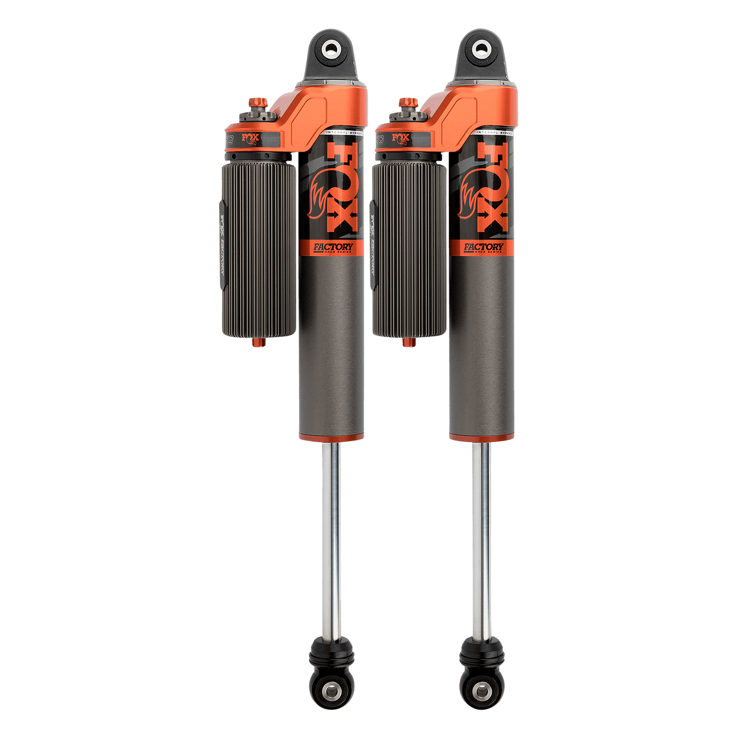 FOX 3.0 Remote Reservoir Rear Shocks Adjustable | Factory Race Series Internal Bypass | 2-3 Lift | Gladiator JT