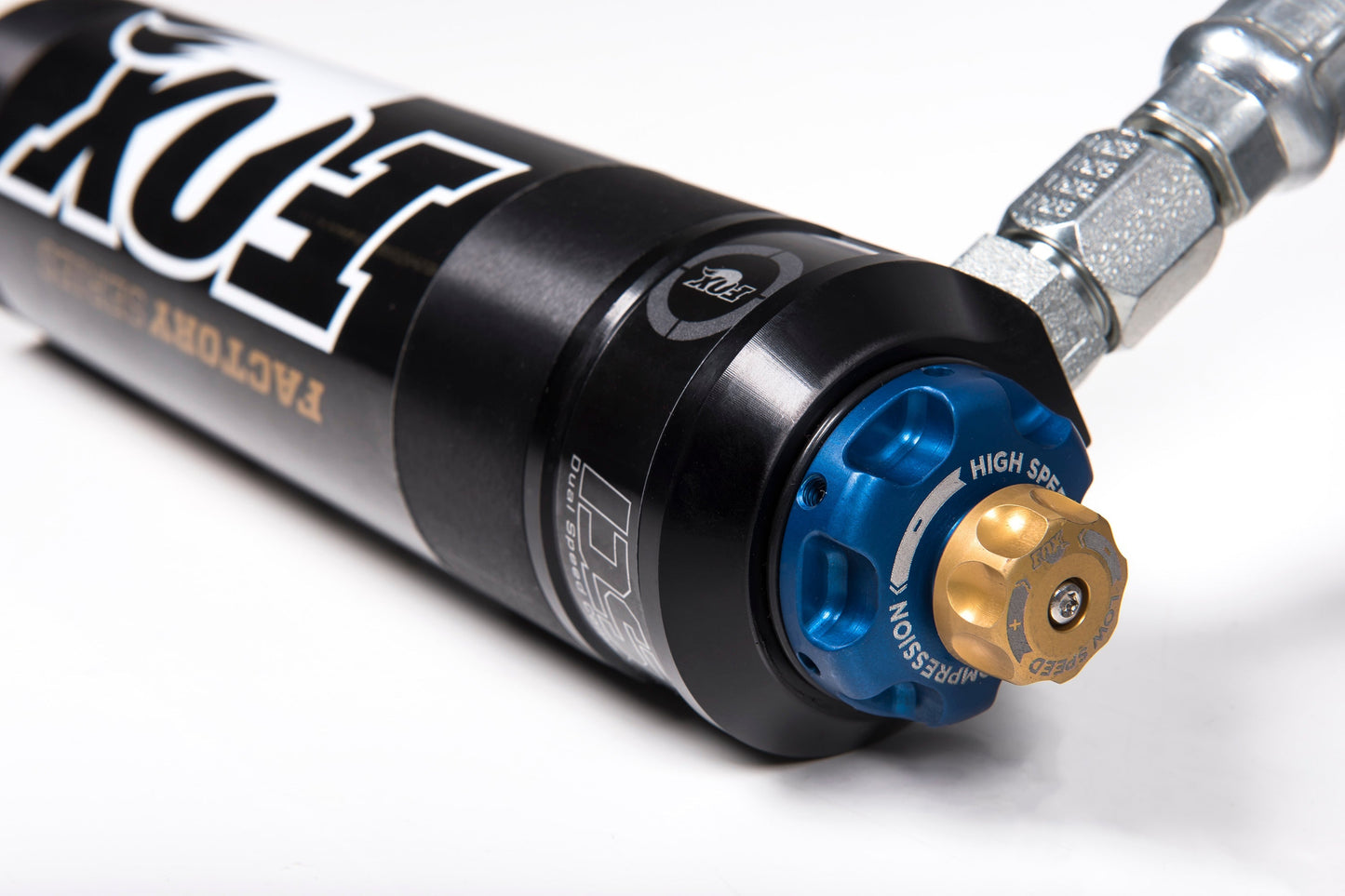 FOX 2.5 Coilover w/ DSC Reservoir | 8 Inch Lift | Factory Series | Chevy Silverado and GMC Sierra 1500 (07-18)