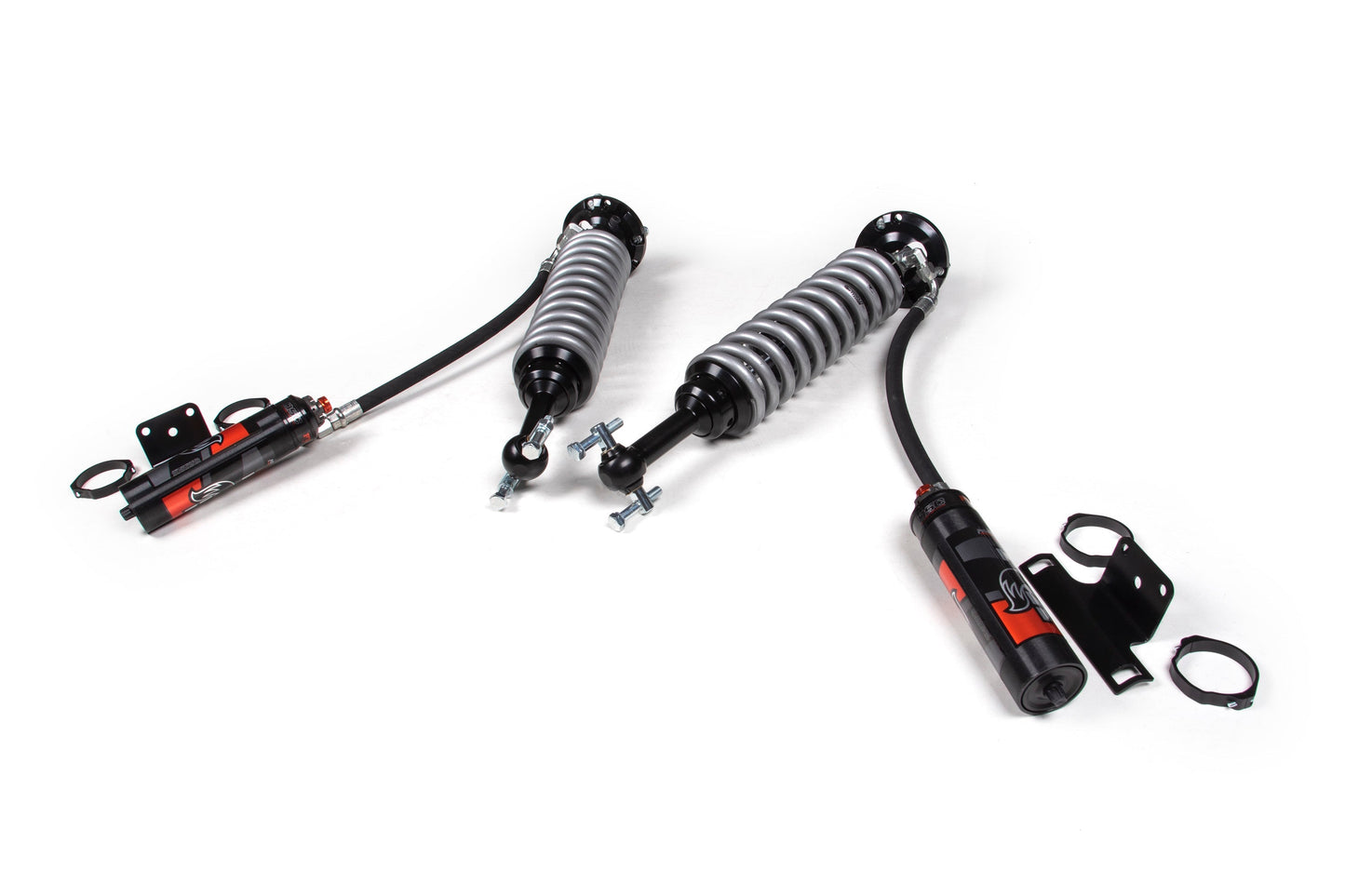 FOX 2.5 Coilover Shocks w/ DSC Reservoir Adjuster | 0-3 Inch Lift | Performance Elite Series | Ford F150 (14-20) 4WD