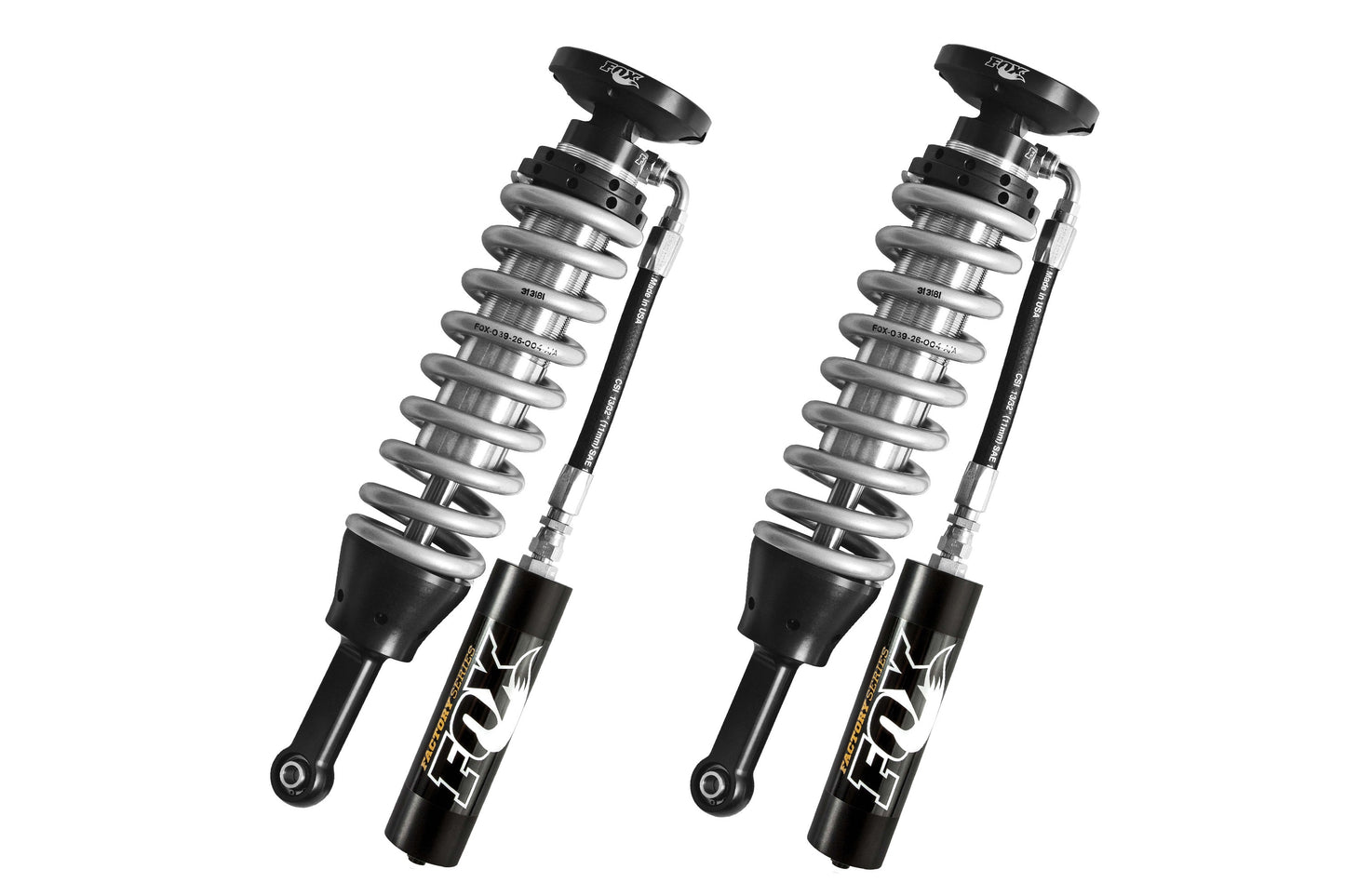 FOX 2.5 Coilover Shocks w/ Reservoir | 0-3 Inch Lift | Factory Series | Toyota Tundra (07-21) With UCA
