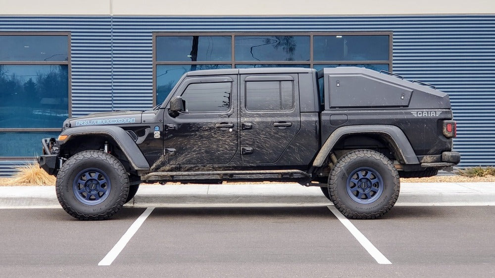 GAIA Jeep Gladiator Camper Shell - Shadow Top Fastback Truck Cap