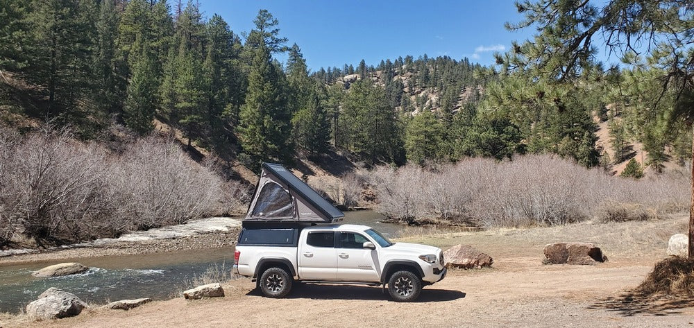 GAIA Campers 3rd Gen Toyota Tacoma Shortbed Camper - 2016+ (Downpayment)