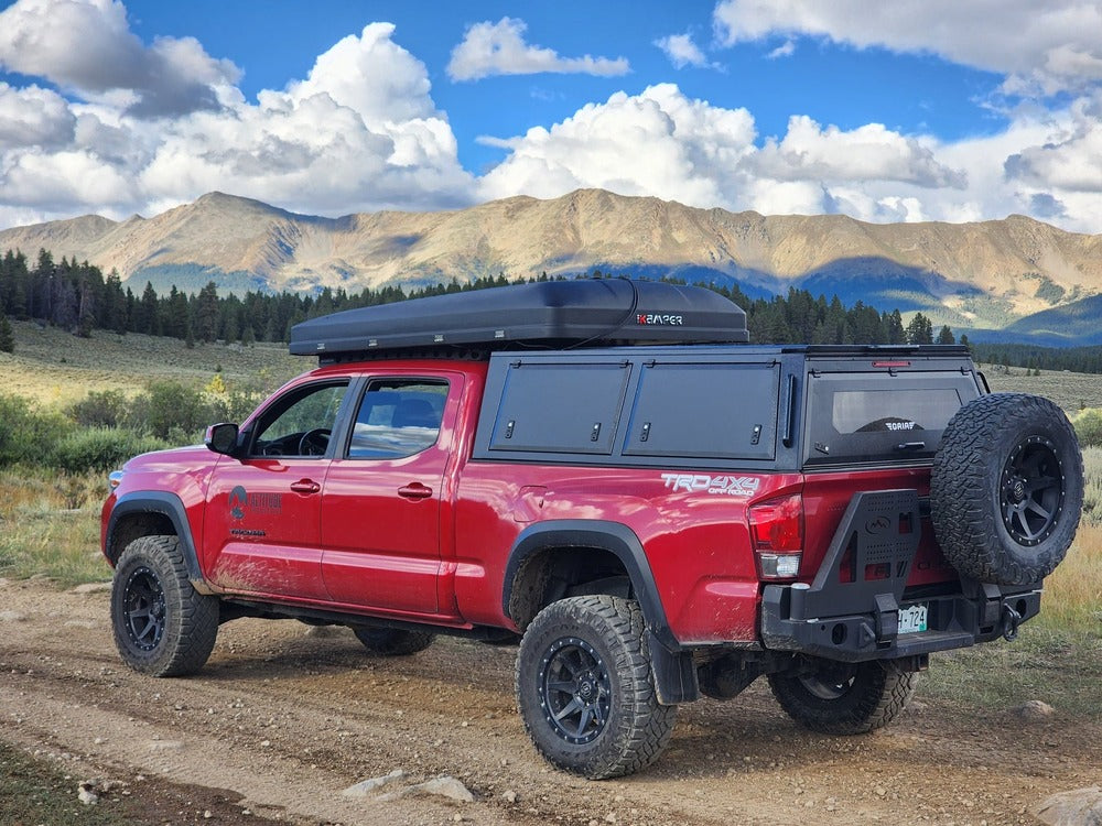 GAIA Campers 3rd Gen Toyota Tacoma Longbed Truck Cap - 2016+ (Downpayment)