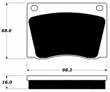Load image into Gallery viewer, Porterfield Brake Pads for 1972 JAGUAR XK E