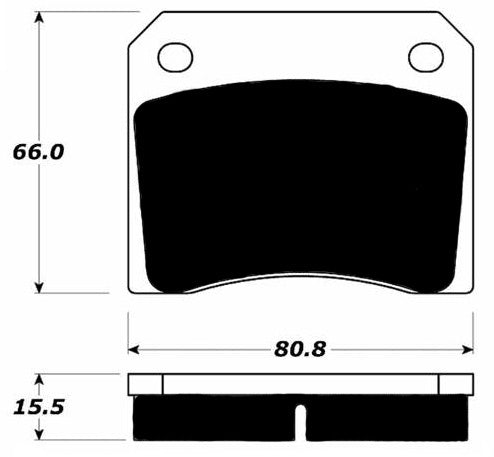 Porterfield Brake Pads for 1980 JAGUAR XJ 6