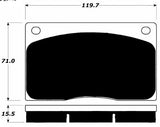 Porterfield Brake Pads for 1988 JAGUAR XJR-S