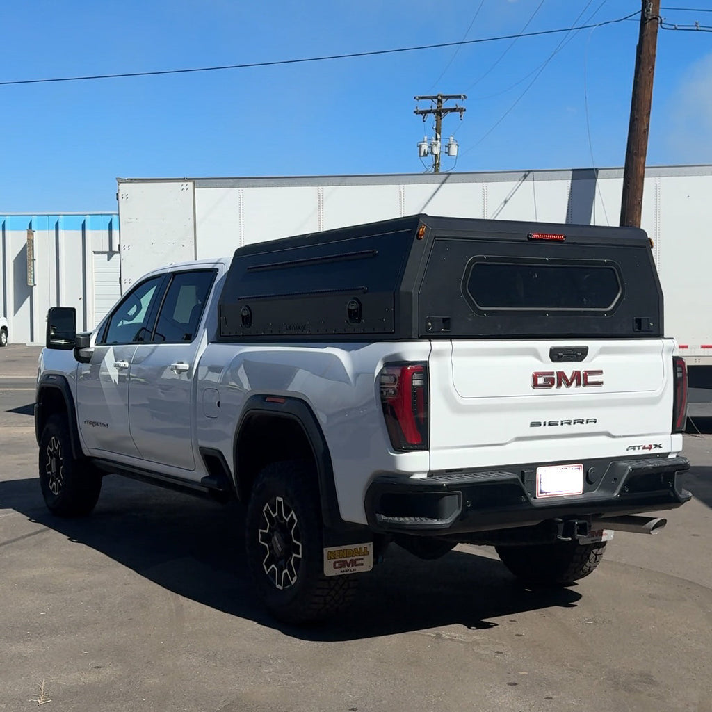 Gull Wing Truck Cap Topper & Overland Camper Shell for Work, Camping & Off-Road | Dirtbox Overland