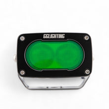 Load image into Gallery viewer, GP10 Flood Offroad LED Pod Green