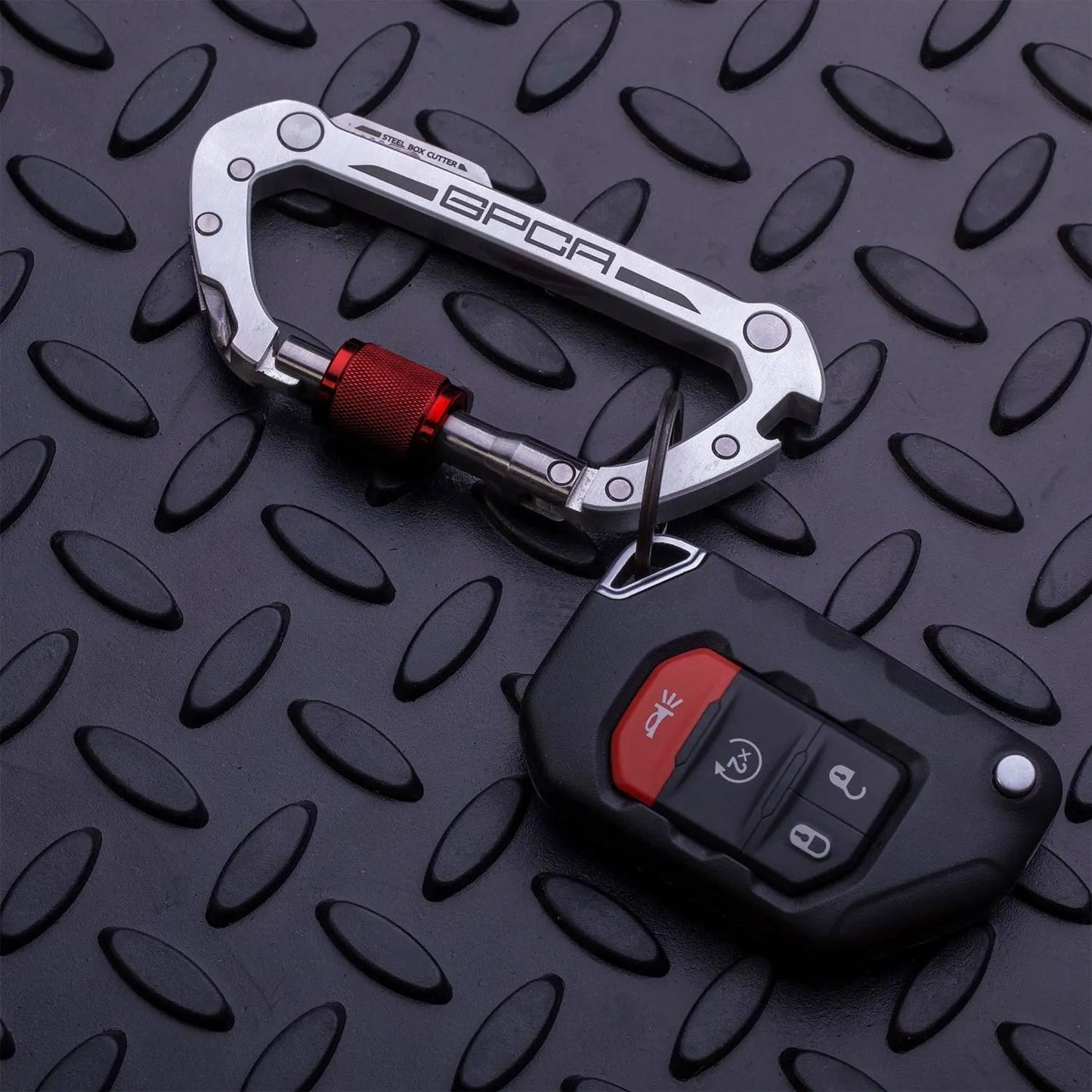 GPCA Carabiner PRO — EDC Multi-Tool Clip
