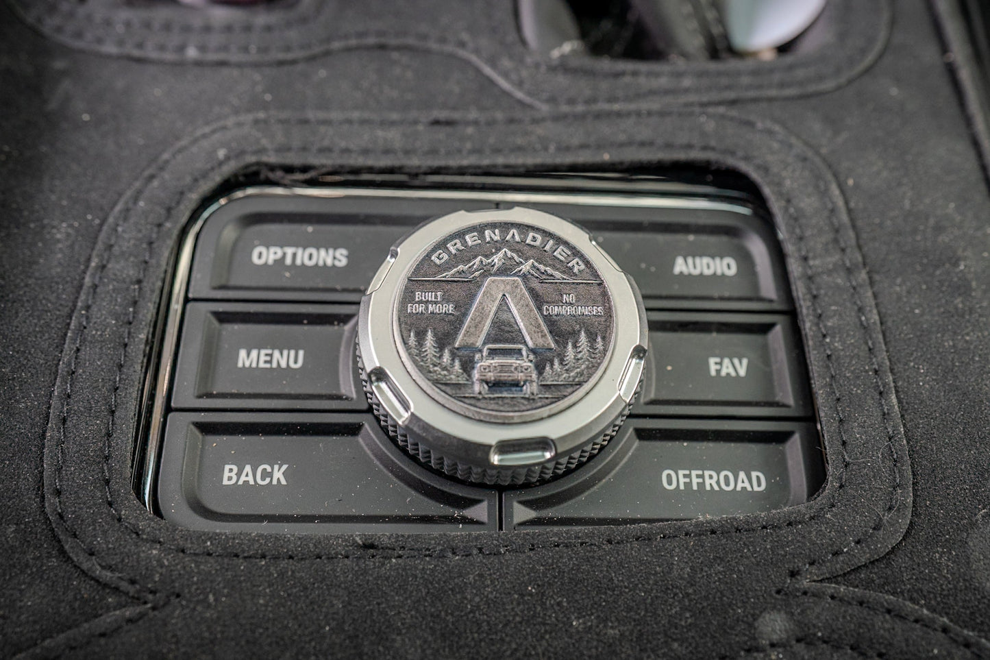 Center Console Acrylic Medallion - 2024+ Grenadier / Quartermaster