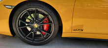 Load image into Gallery viewer, &quot;GTS&quot; Door Vinyl Logo Emblems for Porsche Vehicles (Boxter, Cayman, 911, Macan, Cayenne, Panamera)