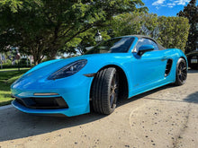 Load image into Gallery viewer, &quot;GTS&quot; Door Vinyl Logo Emblems for Porsche Vehicles (Boxter, Cayman, 911, Macan, Cayenne, Panamera)