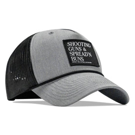 Shooting Guns & Spread'n Buns Patch Rope Snapback Hat