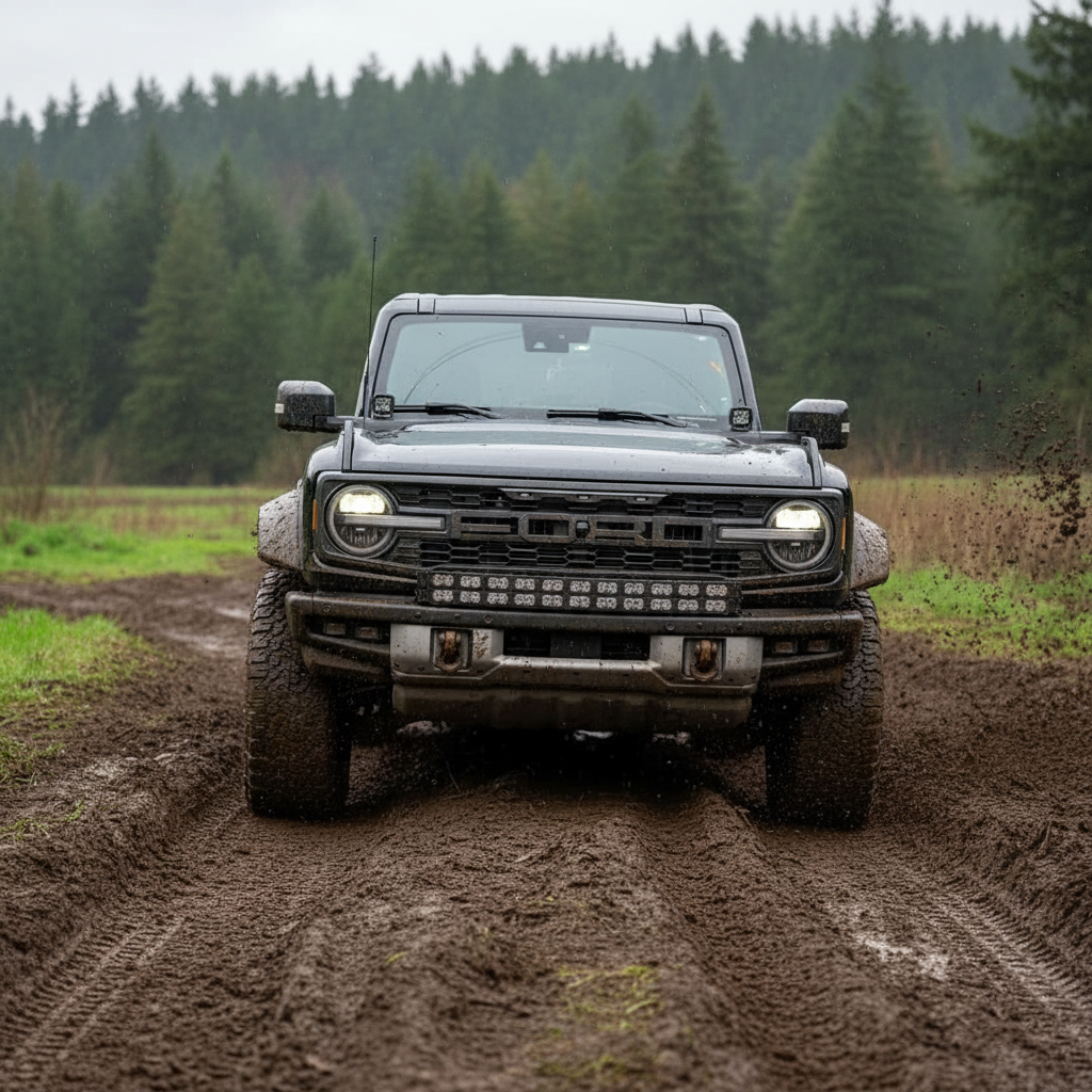 2022+ Ford Bronco Raptor Double Stacked Light Bars