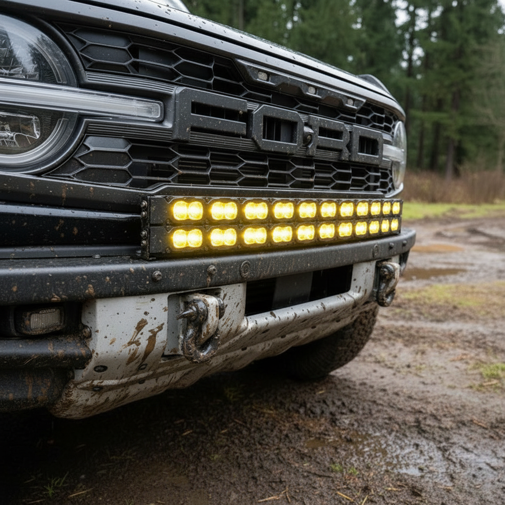 2021+ Ford Bronco Double Stacked Light Bars