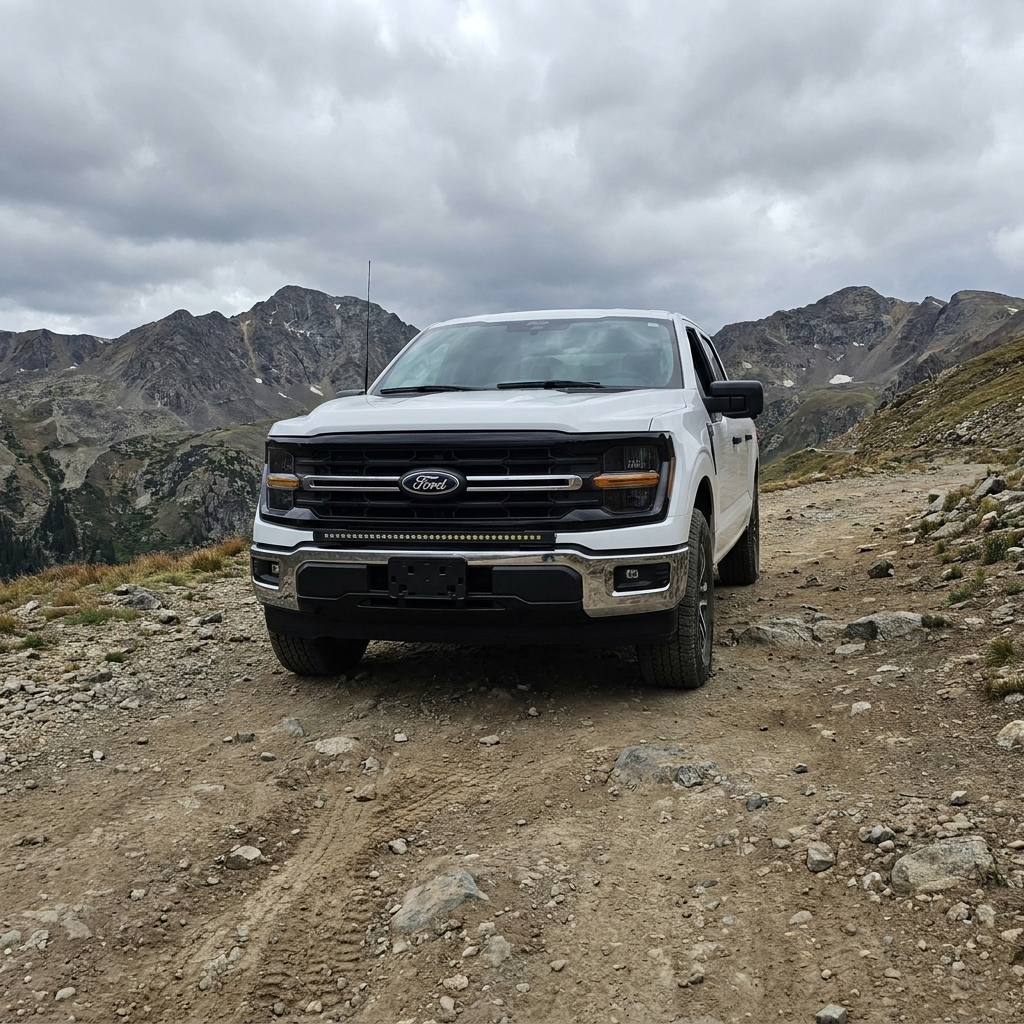2024+ Ford F150 Tremor 40in Light Bar Standard Bumper - SLIM