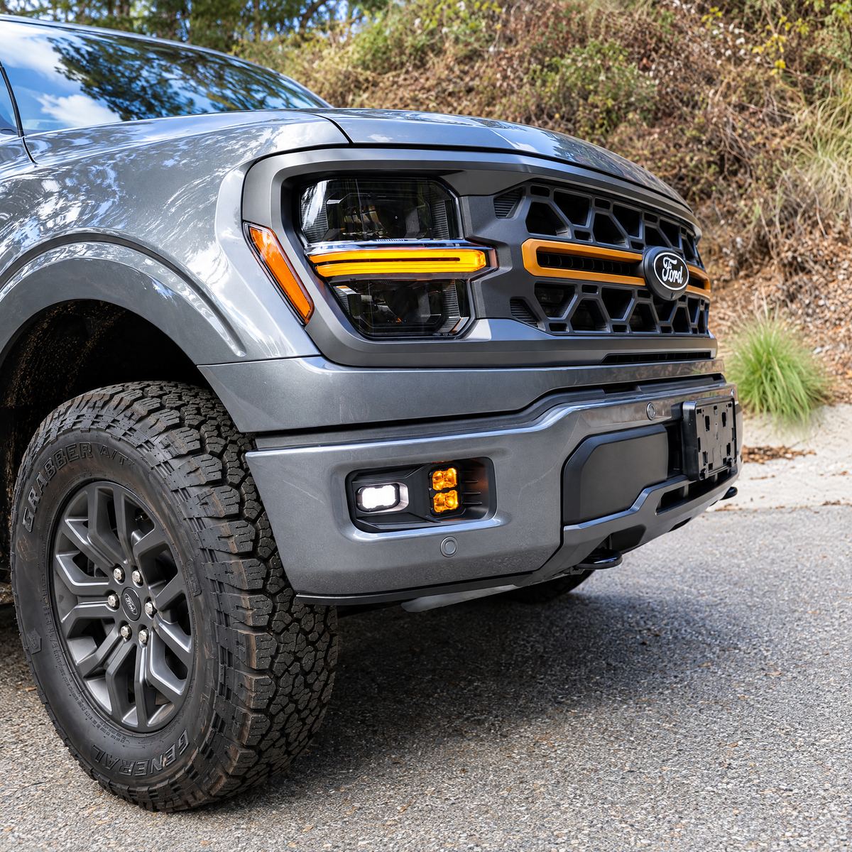 2024+ Ford F150 Tremor Standard Bumper Fog Light Kit