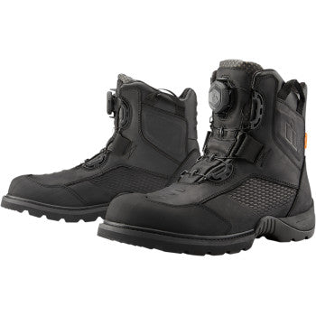 Icon Stormhawk Waterproof Motorcycle Boots