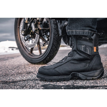 Icon Stormhawk Waterproof Motorcycle Boots