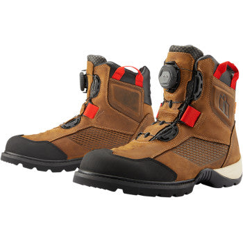 Icon Stormhawk Waterproof Motorcycle Boots