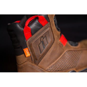Icon Stormhawk Waterproof Motorcycle Boots