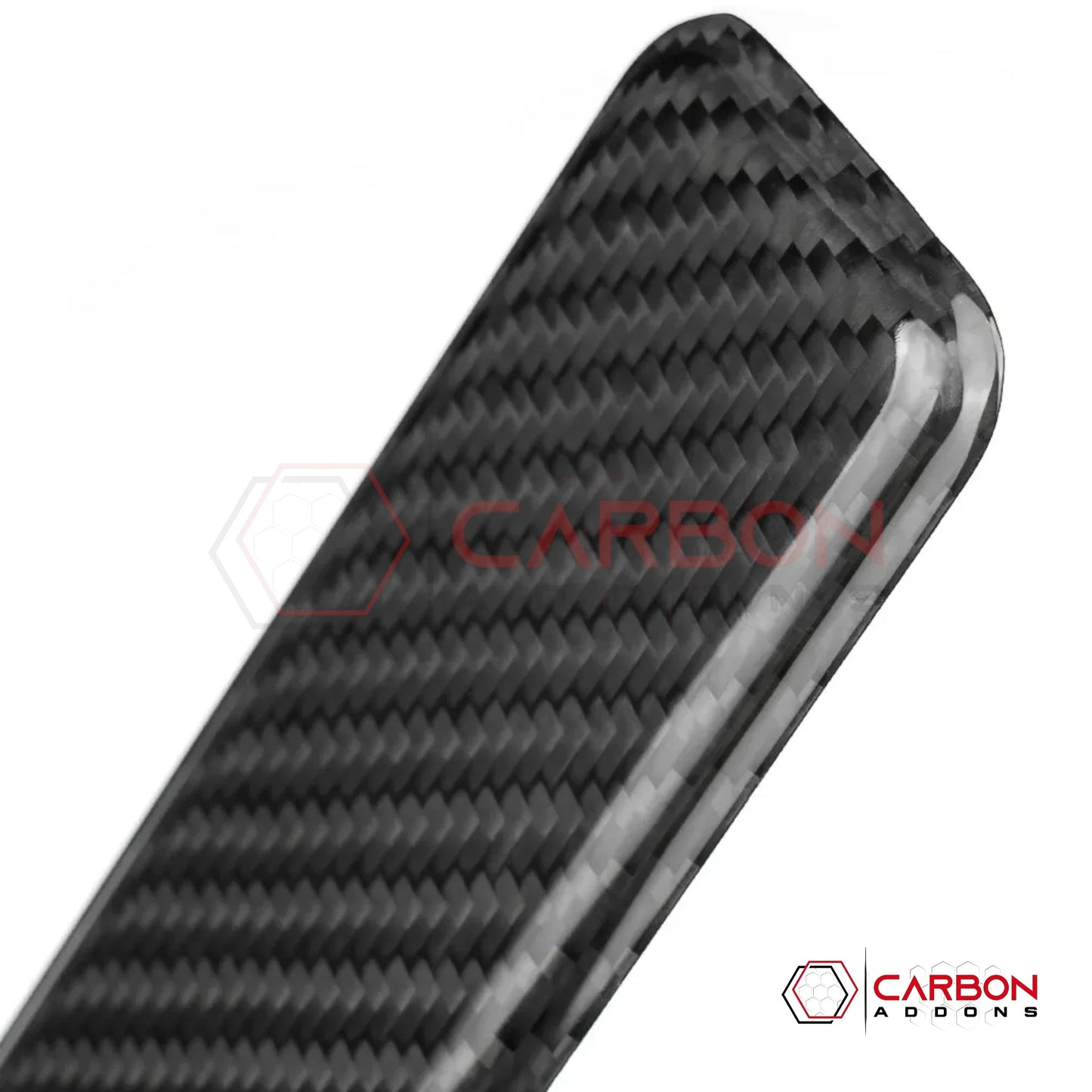 Real Carbon Fiber Interior Door Trim Covers for 2021+ Ford Bronco 2-Door (Glossy or Matte)