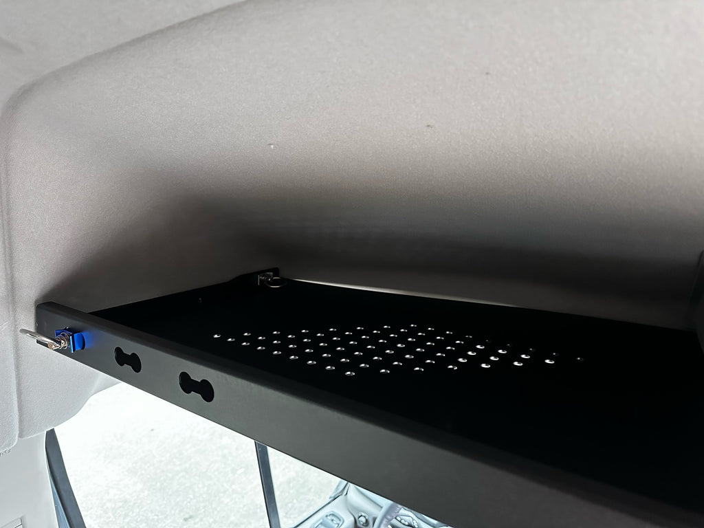 FORD TRANSIT HEADLINER SHELF 3.0 CURTAIN ROD AND LINER - FITS MID AND HIGH ROOF VANS 2014+