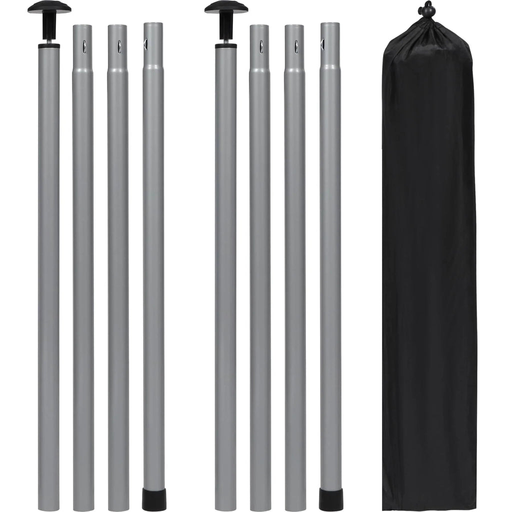 Aluminum Adjustable Telescoping Tarp Poles