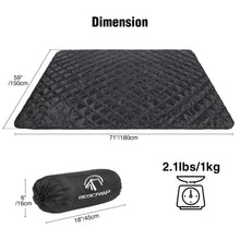 Load image into Gallery viewer, Waterproof Stadium Blanket with Sherpa Lining