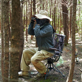 360°  Swivel Hunting Chair for Blinds