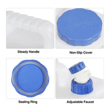 Load image into Gallery viewer, Portable Camping Water Container with Spigot and Wheels
