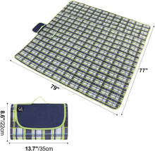 Load image into Gallery viewer, Extra Large Picnic Blanket Waterproof Sandproof