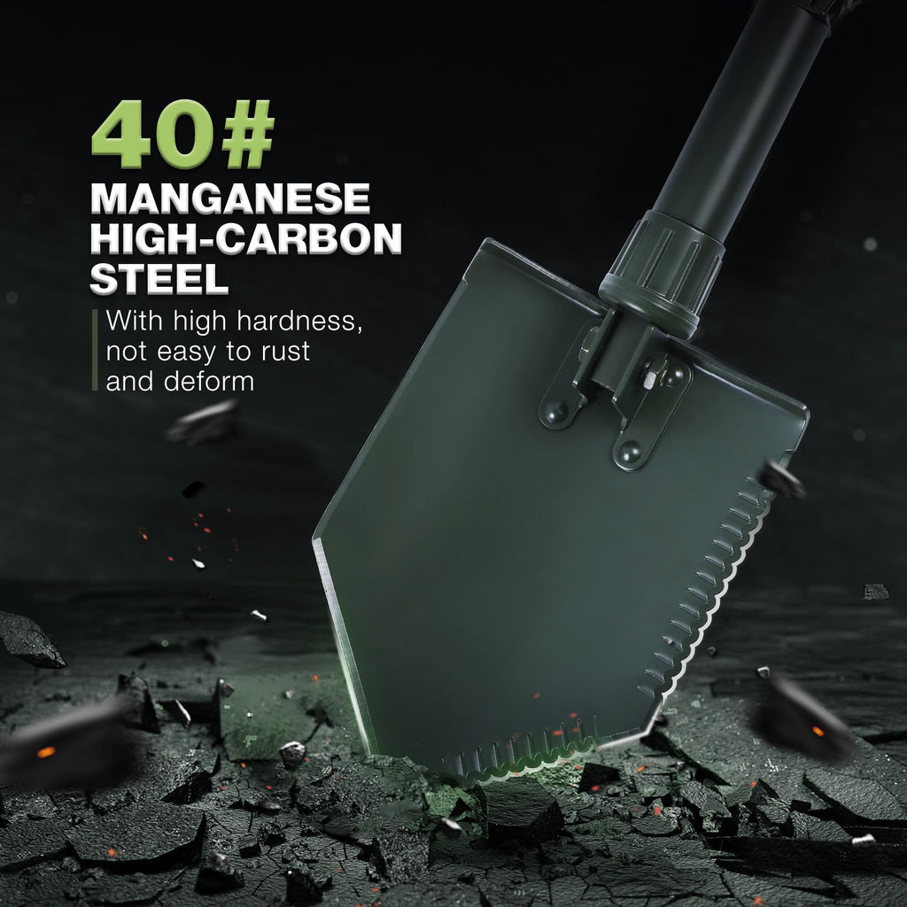 Military Folding Camping Shovel