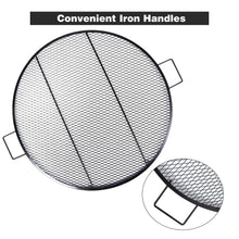 Load image into Gallery viewer, Foldable Fire Pit Grill Cooking Grate with Handle