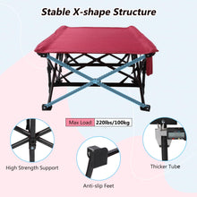 Load image into Gallery viewer, Folding Kids Cot for Sleeping