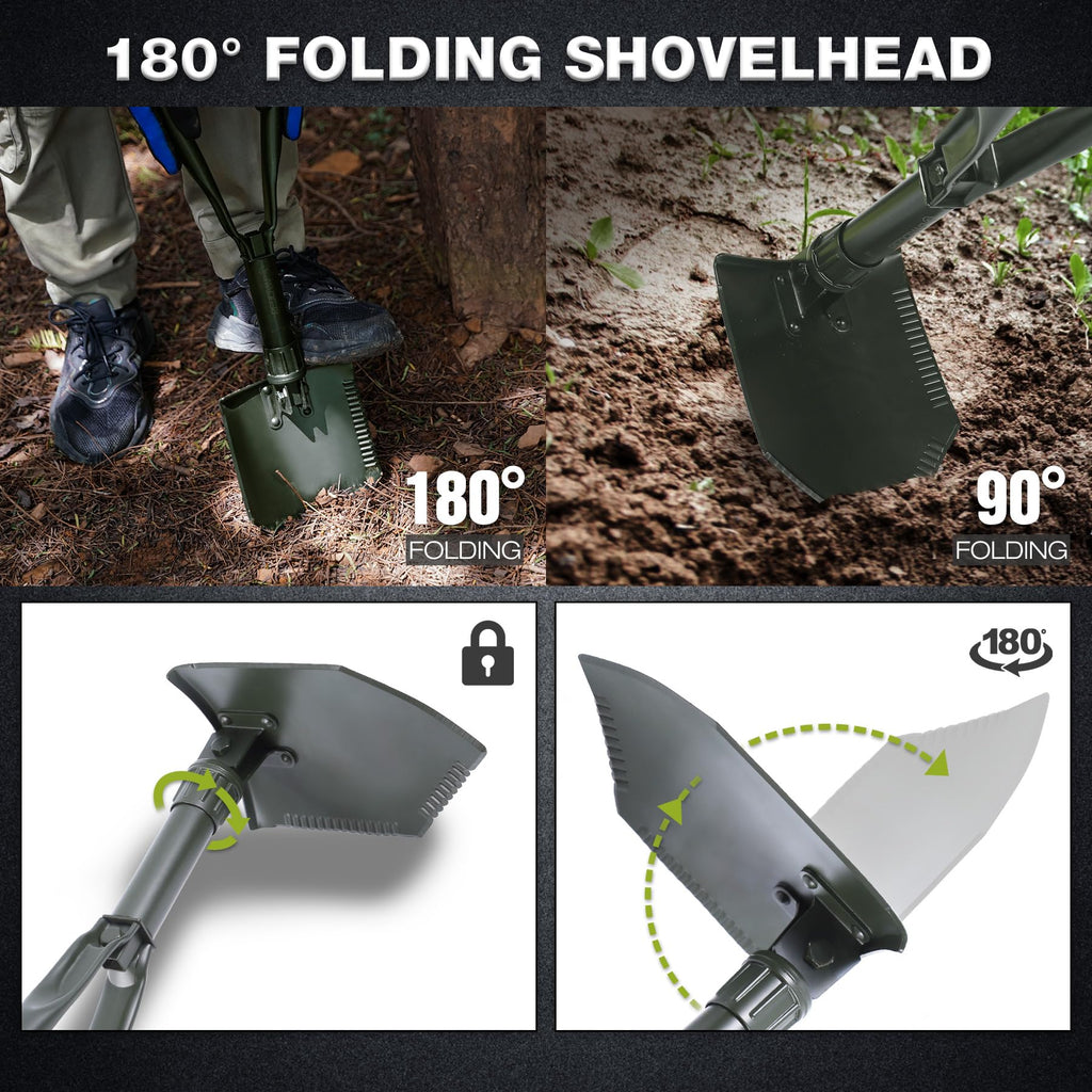 Military Folding Camping Shovel
