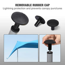 Load image into Gallery viewer, Aluminum Adjustable Telescoping Tarp Poles