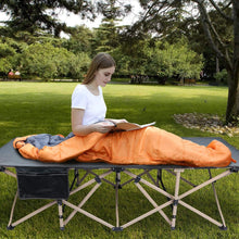 Load image into Gallery viewer, Extra Wide Folding Camping Cot for Adults