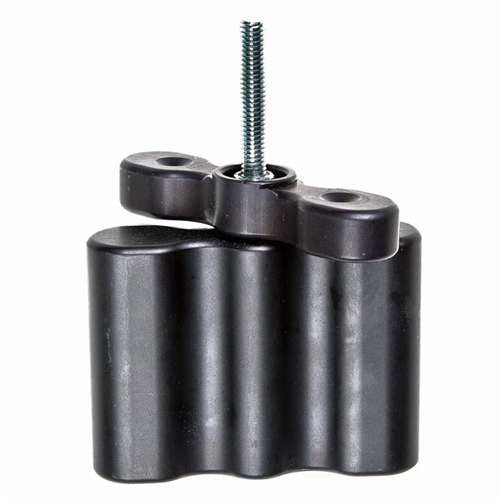 3 Gallon Extension from RotopaX, showcasing a sturdy black connector for stacking fuel packs securely.