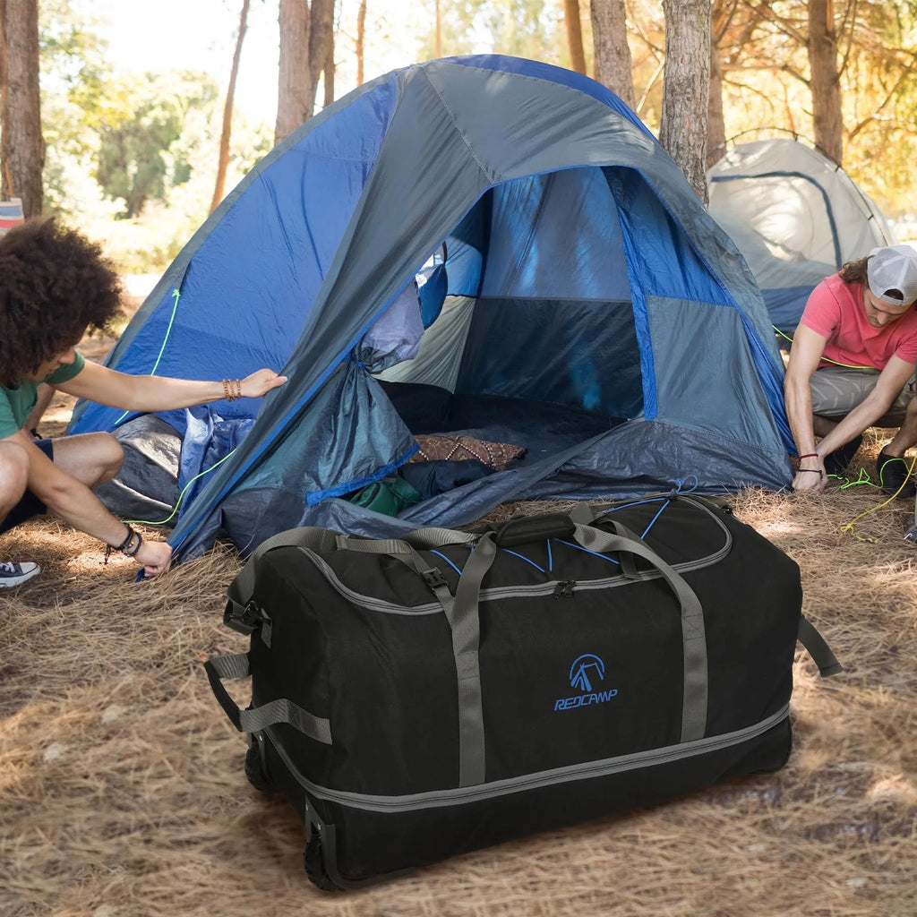 Foldable Duffle Bag with Wheels for Travel 85/120L