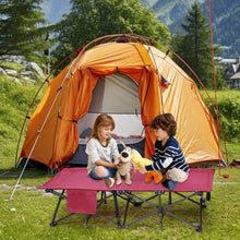 Load image into Gallery viewer, Folding Kids Cot for Sleeping