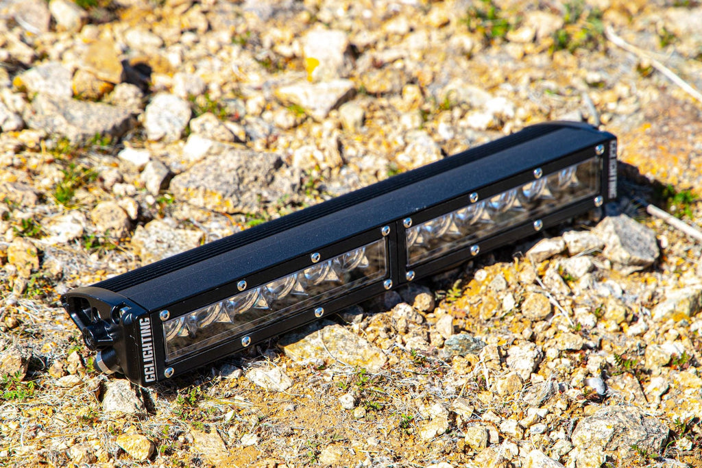 Amber 12" Race Series Single Row LED Light Bar