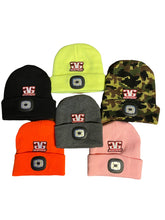Load image into Gallery viewer, GG Beanie With Built In LED Light