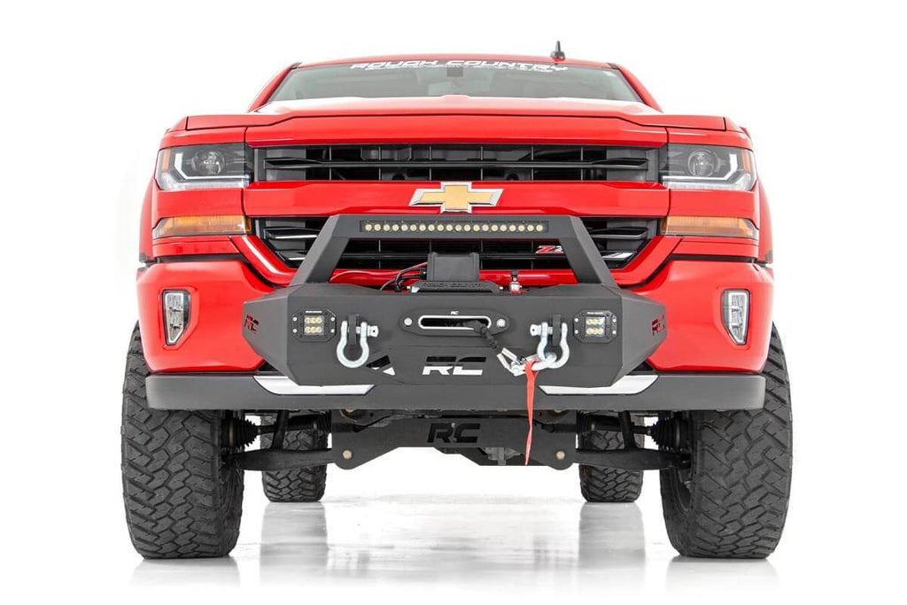 EXO Winch Mount Kit | Chevy Silverado 1500 2WD/4WD (2007-2018 & Classic)